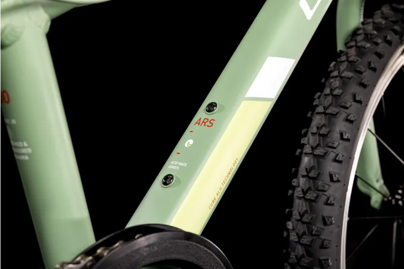 Cube Acid 200 Kids Bike in Green/White-4